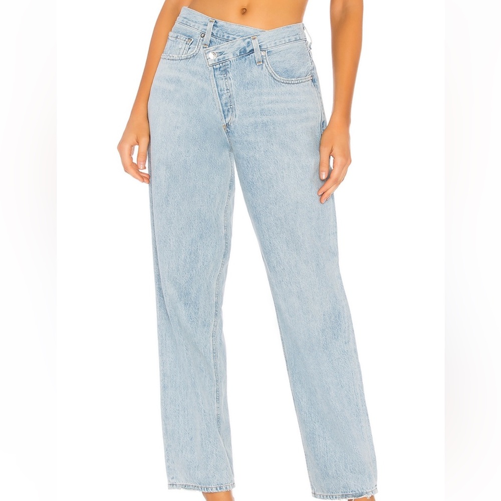 Agolde Criss Cross Upsized Jeans